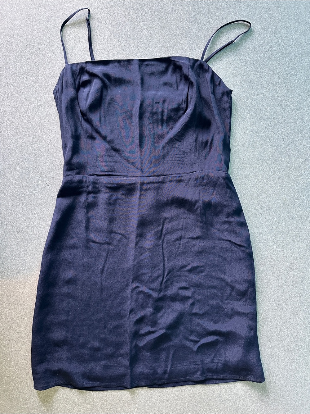 WILFRED | DARK BLUE WOMENS SHORT DRESS | SIZE 10 | ARITZIA